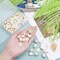 80Pcs Pearl Pendant Connectors, 8 Style Irregular Pearl Bead Links White ABS Plastic Pearl Bead Pendants Pearl Acrylic Links with Golden Pins for Earring Bracelet DIY Jewelry Making